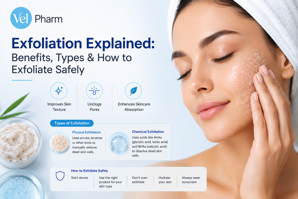 Exfoliation Explained: Benefits, Types & How to Exfoliate Safely